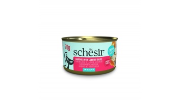 Schesir Cat Grainfree Sardines with Lobster Sauce, 70g - sardīnes ar omāru mērci, bez graudiem