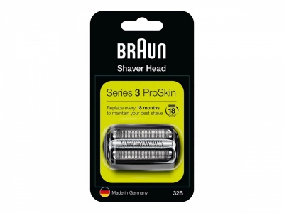 Braun | 32B Shaver Replacement Head for Series 3 | Black