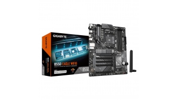 Gigabyte B550 EAGLE WIFI6 | Processor family AMD | Processor socket AM4 | DDR4 | Supported hard disk drive interfaces SATA, M.2 | Number of SATA connectors 4