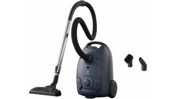 Jaunums! Akcija! Electrolux 300 sērijas putekļu sūcējs ar maisiņu 750 W, zils