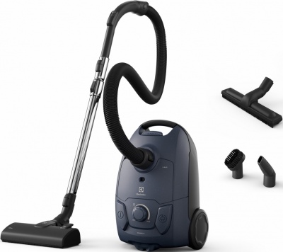 Jaunums! Akcija! Electrolux 500 sērijas putekļu sūcējs ar maisiņu 750 W, zils