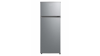 Midea Refrigerator | MDRT294FGE50 | Energy efficiency class E | Free standing | Double Door | Height 143 cm | Fridge net capacity 163 L | Freezer net capacity 41 L | 40 dB | Stainless steel