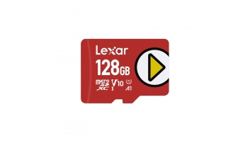 Lexar PLAY | 128 GB | microSDXC | Flash memory class 10