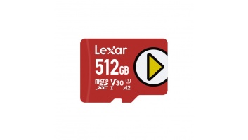 Lexar PLAY | 512 GB | microSDXC | Flash memory class 30