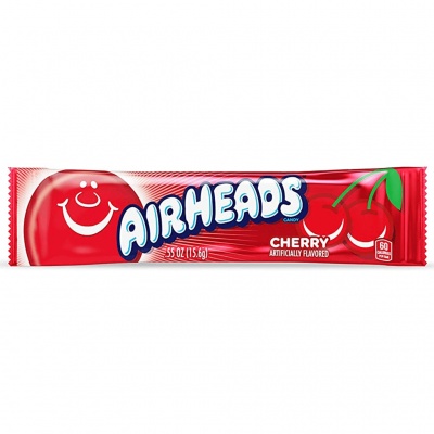 Košļājamā konfekte AIRHEADS (ĶIRŠU G.), 15,6g