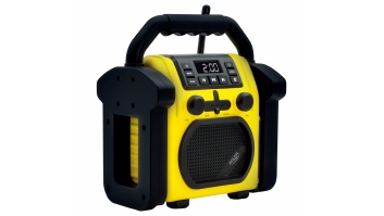 Adler | Construction radio with Bluetooth | AD 1911 | AUX in | Black/Yellow