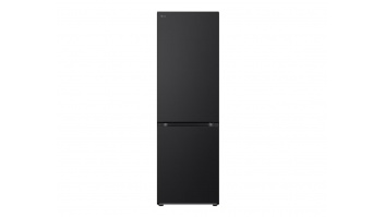 LG Refrigerator | GBV3100EEP | Energy efficiency class E | Free standing | Combi | Height 186 cm | No Frost system | Fridge net capacity 234 L | Freezer net capacity 110 L | Display | 35 dB | Dark Graphite