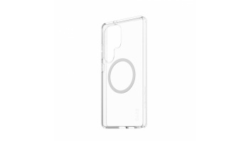 CARE by PanzerGlass Flagship Case Transparent Urban Combat w. White Qi Compatible Samsung Galaxy S25 | CARE
