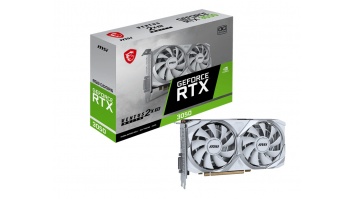 MSI GeForce RTX 3050 VENTUS 2X XS WHITE 8G OC | NVIDIA | 8 GB | GeForce RTX 3050 | GDDR6 | HDMI ports quantity 1 | 128-bit
