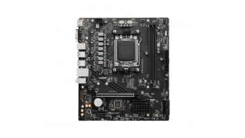 MSI PRO A620M-B | Processor family AMD | Processor socket AM5 | DDR5 | Supported hard disk drive interfaces SATA, M.2 | Number of SATA connectors 4