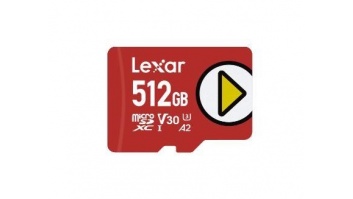 MEMORY MICRO SDXC 512GB UHS-I/PLAY LMSPLAY512G-BNSNG LEXAR