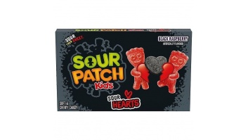 Želejas konfektes SOUR PATCH KIDS SOUR HEARTS, 87g