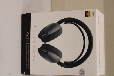 SALE OUT. Dell Alienware Dual Mode Wireless Gaming Headset - AW720H (Dark Side of the Moon) | Dell | Alienware Dual Mode Wireless Gaming Headset | AW720H | Wireless | Over-Ear | DAMAGED PACKAGING, USED AS DEMO | Noise canceling | Wireless