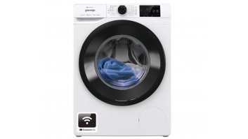 Gorenje Veļas mašīna | WPNEI82A1SWIFI | Energoefektivitātes klase A | Priekšējā iekraušana | Mazgāšanas jauda 8 kg | 1200 RPM | Dziļums 55 cm | Platums 60 cm | Displejs | LED | Tvaika funkcija | Balts