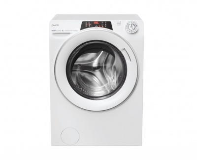Candy veļas mašīna | RO 284DWMS7/1-S | Energoefektivitātes klase A | Priekšējā iekraušana | Mazgāšanas jauda 8 kg | 1200 RPM | Dziļums 53 cm | Platums 60 cm | Displejs | TFT | Tvaika funkcija | Wi-Fi | Balts
