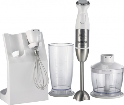 Gorenje | Blender | HBC806QW | Hand Blender | 800 W | Number of speeds Variable | Chopper | White
