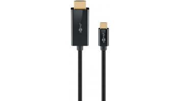 Goobay USB-C to HDMI Cable 4K at 60 Hz, 1 m | 75696