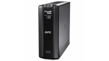 APC Back-UPS Pro, 1500VA/865W, Tower, 230V, 10x IEC C13 outlets, AVR, LCD, User Replaceable Battery, Black | Schneider Electric