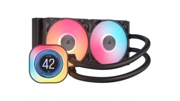 Corsair | Liquid CPU Cooler | iCUE LINK TITAN 240 RX LCD | Intel, AMD