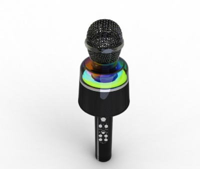 Gembird MICBT-01-BK Wireless Karaoke Microphone, Black | Gembird