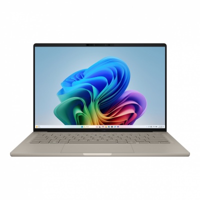 ASUS Zenbook A14 UX3407QA-QD202W 14 WUXGA/Snapdragon X X1 26 100/16GB/512GB/Qualcomm Adreno GPU/WIN11 Home/ENG Backlit kbd/Beige/2Y Warranty | Asus