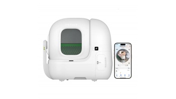 PETKIT Automatic Cat Litter Box | PUROBOT MAX Pro | White