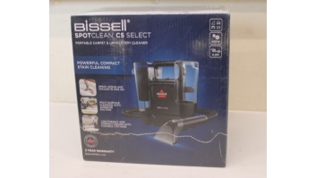 SALE OUT. Bissell SpotClean C5 Select Portable Carpet and Upholstery Cleaner | Bissell | SpotClean C5 Select Portable Carpet and Upholstery Cleaner | 3928N | Corded operating | Handheld | Washing function | 400 W | Black/Blue | Warranty 24 month(s) | DAMA
