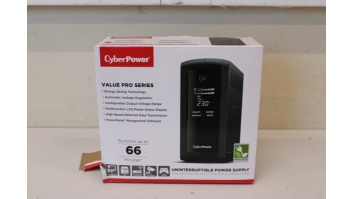 SALE OUT. CyberPower VP1000ELCD Backup UPS Systems | CyberPower | Backup UPS Systems | VP1000ELCD | 1000 VA | 550 W | DAMAGED PACKAGING