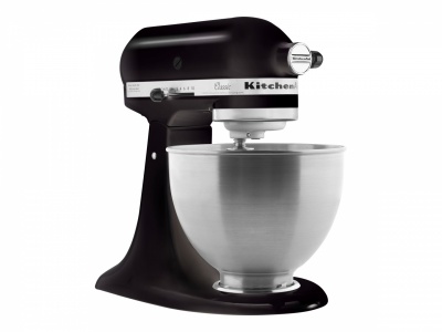 KITCHEN AID Küchenmaschine 5K45SSEOB 4,30 Liter Schüssel 250 W schwarz