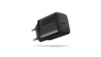 AXAGON ACU-PD20 Wall charger 20W, 1x port USB-C, PD3.0/PPS/QC4+/AFC/Apple, black