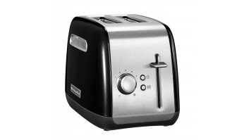 KitchenAid Classic Toaster | 5KMT2115EOB | Power 1100 W | Number of slots 2 | Housing material Metal | Stainless Steel/Black