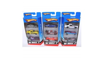 Hot Wheels | 3 Car Pack | You receive a single item (Random Selection in the warehouse) | 1:64-scale with authentic styling and eye-catching decos.