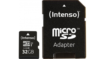 MEMORY MICRO SDHC 32GB UHS-I/W/ADAPTER 3423480 INTENSO