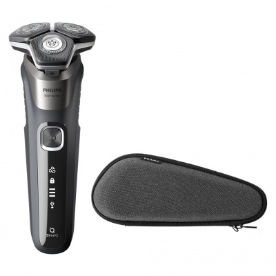 Philips | Shaver | S5887/30 | Operating time (max) 60 min | Wet & Dry | Lithium Ion | Charcoal Gray