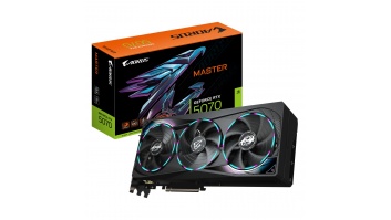 Gigabaitu AORUS GeForce RTX 5070 MASTER 12G | NVIDIA GeForce RTX 5070 | 12 GB