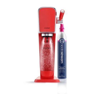 SodaStream Art Sparkling Water Maker, Red