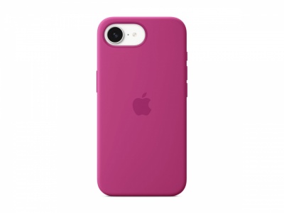 Apple iPhone 16e Silicone Case – Fuchsia