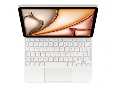 Apple Magic Keyboard for iPad Air 11-inch (M3) - Swedish - White