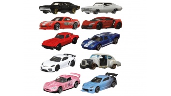 Mattel | Hot Wheels Fast and Furious Themed Assortment, HNR88 | Metal/Plastic