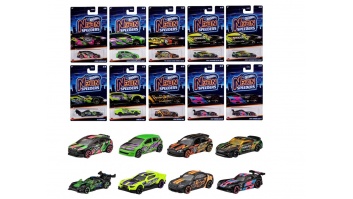 Mattel | Neon speeder, HLH72 | Multicoloured | Metal/Plastic