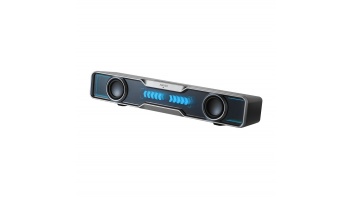 Edifier | PC Speaker with Quality Sound and Splendid Light Effects | QS30 | 2.5W + 2.5W W | Bluetooth | Black | ≥ 85 dB | Wireless connection