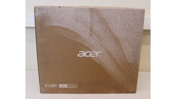 SALE OUT. Acer Vero B8 B248YEbemiqprcuzx 23.8" IPS 1920x1080/16:9/4ms/300/100M:1/DP,HDMI/Audio Out/Webcam/Black | Acer | Vero B8 B248YEbemiqprcuzx | 23.8 " | IPS | 16:9 | 100 Hz | 4 ms | 1920 x 1080 pixels | 300 cd/m² | HDMI ports quantity 1 | Black | War