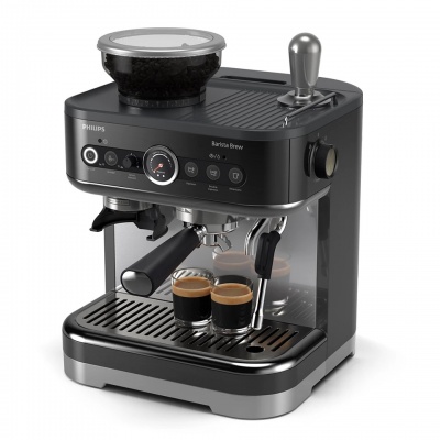 Philips | Espresso Machine | PSA3218/10 Barista Brew | Pump pressure 15 bar | Built-in milk frother | Semi-automatic | 1350 W | Black