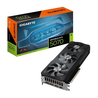 VGA PCIE16 RTX5070 12GB GDDR7/GV-N5070EAGLE OC-12GD GIGABYTE