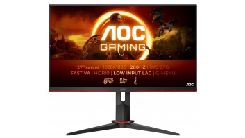 LCD Monitor|AOC|27G2ZN3|27"|Gaming|Panel VA|1920x1080|16:9|280 Hz|Matte|1 ms|Speakers|Tilt|Colour Black|27G2ZN3/BK