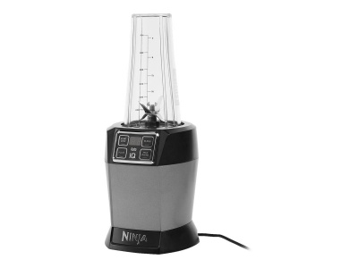 NINJA Blender | BN495EU | Tabletop | 1000 W | Jar material Plastic | Jar capacity 0.7+0.7 L | Ice crushing | Black/Silver