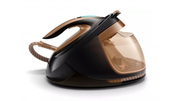 Philips PerfectCare Elite Ironing system GC9682/80 2700 W Water tank capacity 1800 ml Black Auto power off 8 bar Vertical steam function