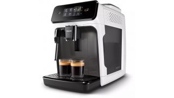 Espresso Coffee maker Series 1200 | EP1223/00 | Philips | Pump pressure 15 bar | Built-in milk frother | Fully automatic | 1500 W | White/Black
