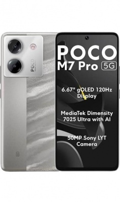 MOBILE PHONE POCO M7 PRO/12/256GB SILVER MZB0JZNEU POCO