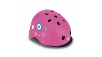 Globber Helmet Elite Lights Flowers 507-310 Pink